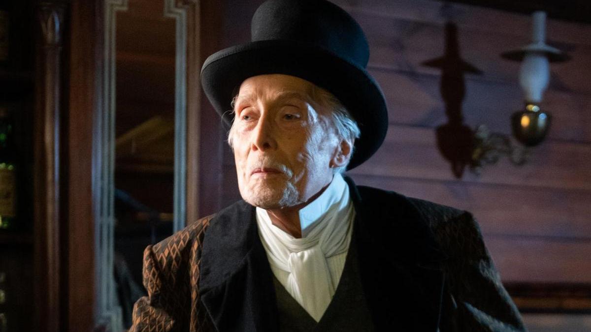 El actor Jack Taylor en “El valle de Concavenator”