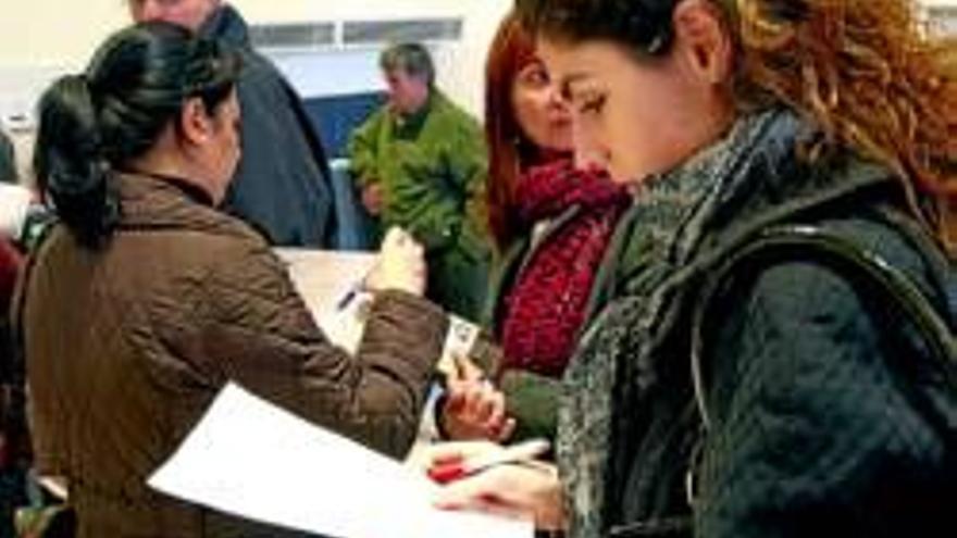 Bloqueados y cabreados en Badajoz