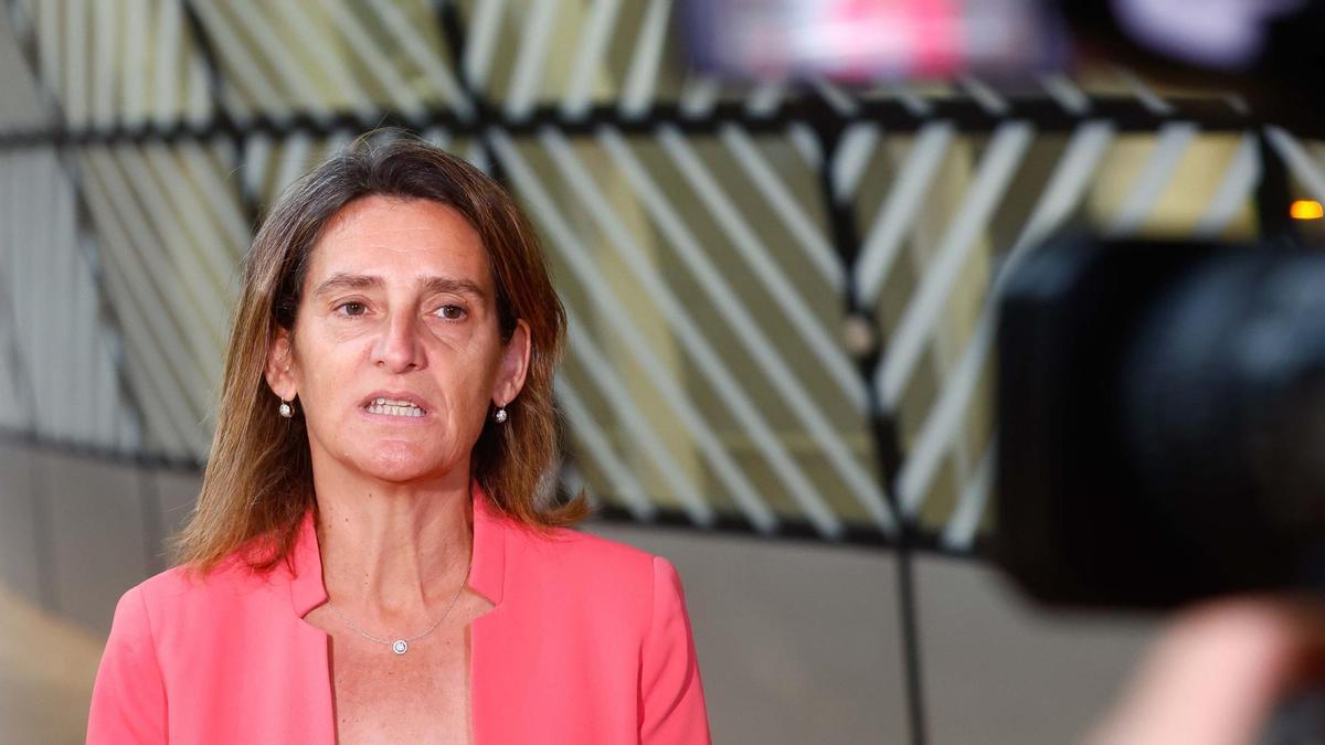 La vicepresidenta tercera del govern central, Teresa Ribera