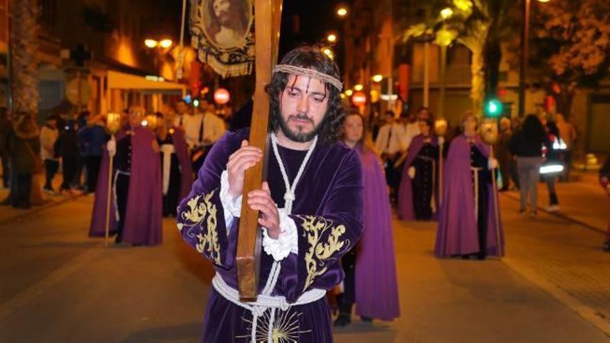 Procesión por las calles de Alboraia del pasado año.