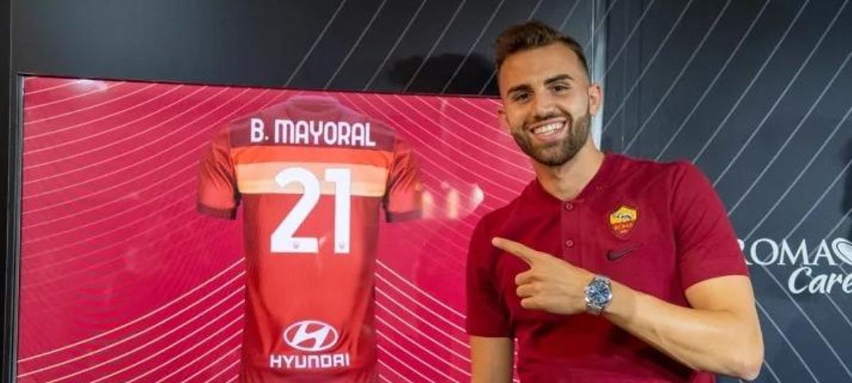 Borja Mayoral, nuevo jugador de la Roma