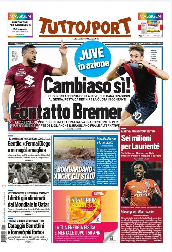 Las portadas del día de la prensa deportiva