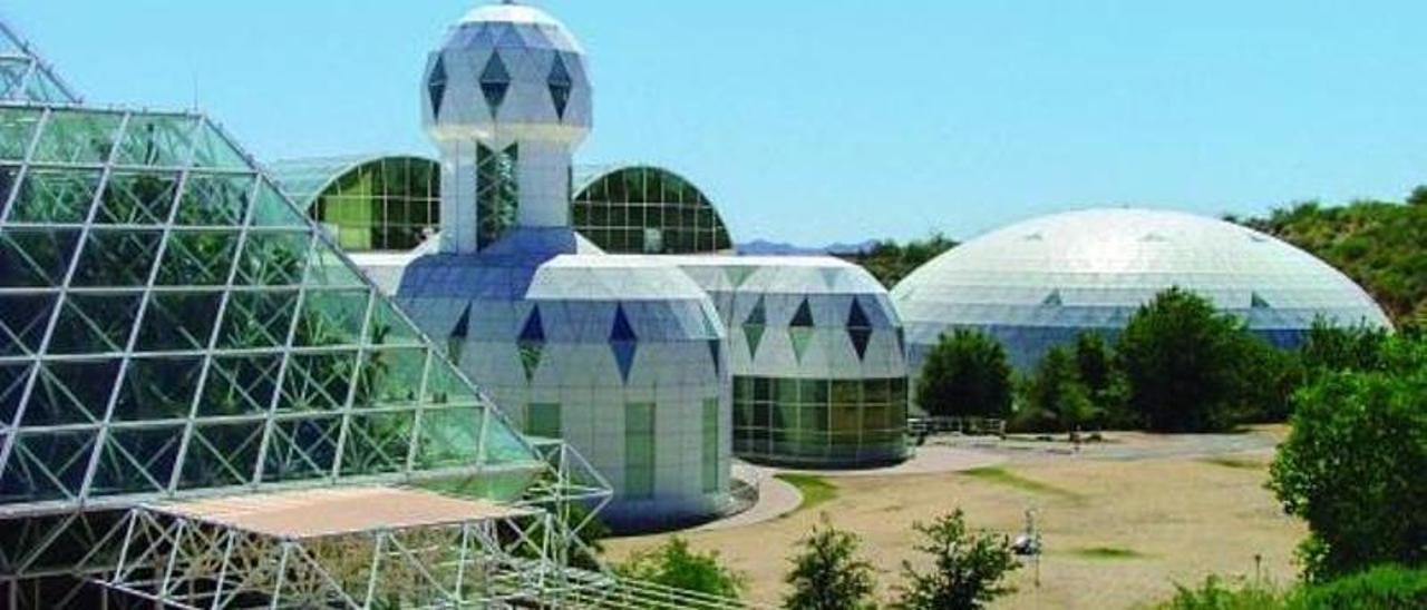 Instalaciones del Biosfera 2  en el desierto de Arizona | LP/DLP