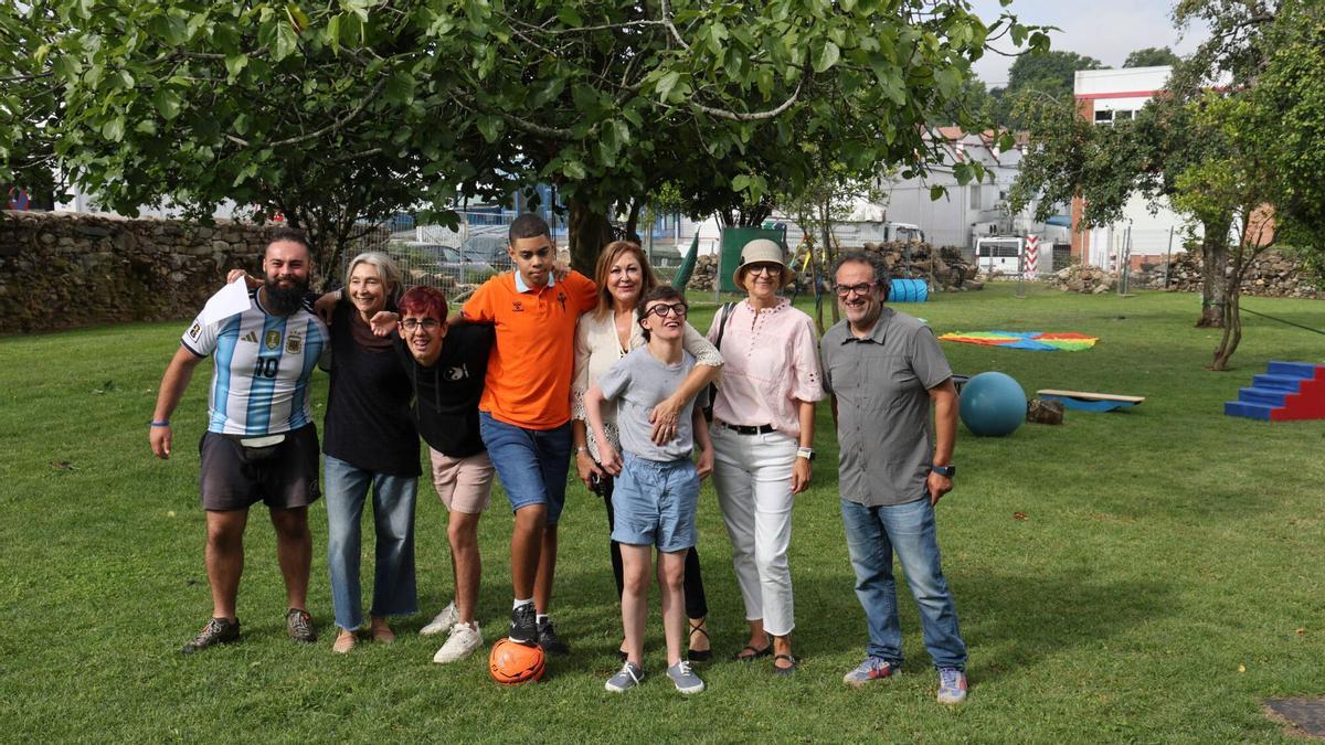 El arte abre un espacio sin barreras en el Pazo da Raposeira