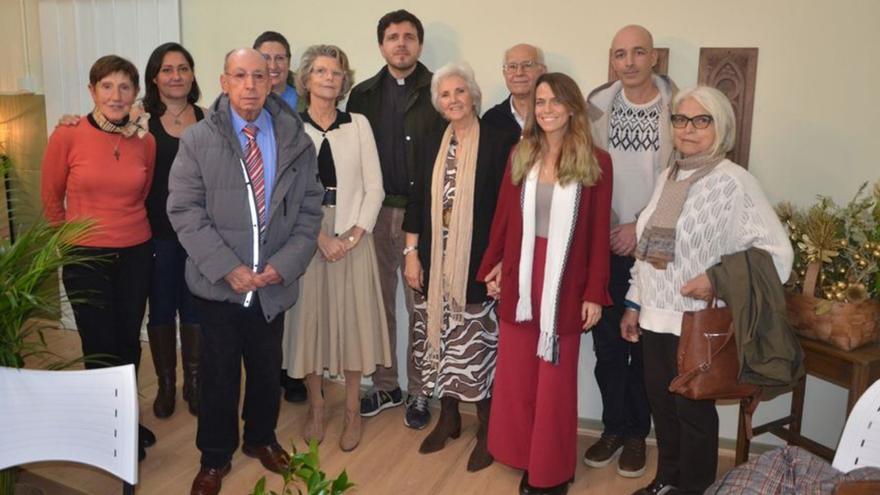 Inauguración del espacio, en la calle San Xulián. |  FdV