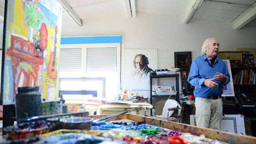 José María Barreiro nos abre su estudio de Bueu