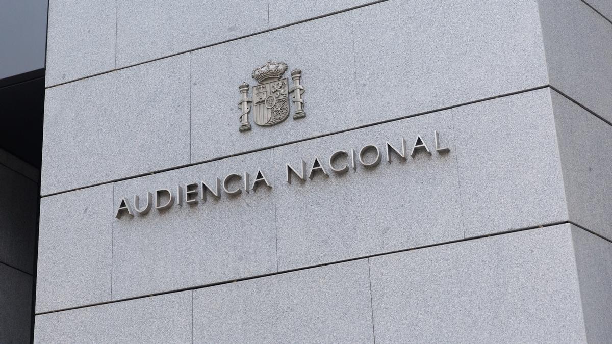 La fachada de la Audiencia Nacional.