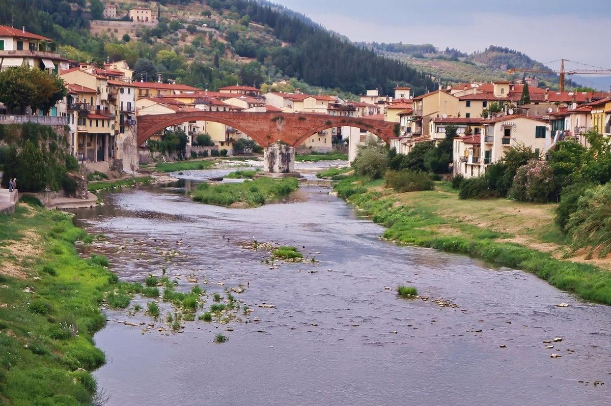 Pontassieve, Le Vie di Dante