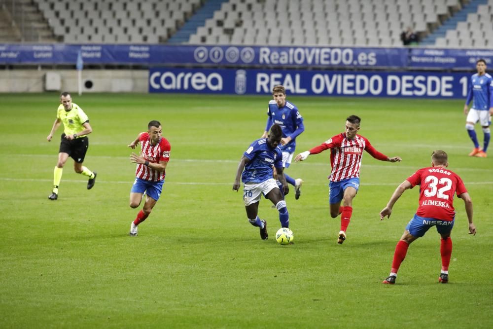 Derbi Real Oviedo-Sporting: El derbi asturiano en imágenes