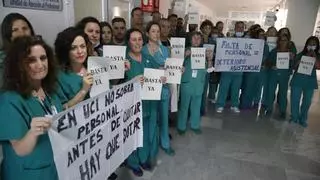 Csif y Satse denuncian la "falta de personal" en la UCI del hospital Reina Sofía