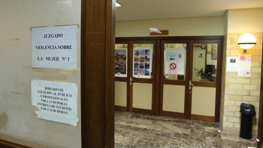 Juzgado de Violencia sobre la Mujer de Ibiza, ubicado en la primera planta del edificio judicial de la avenida Isidor Macabich.