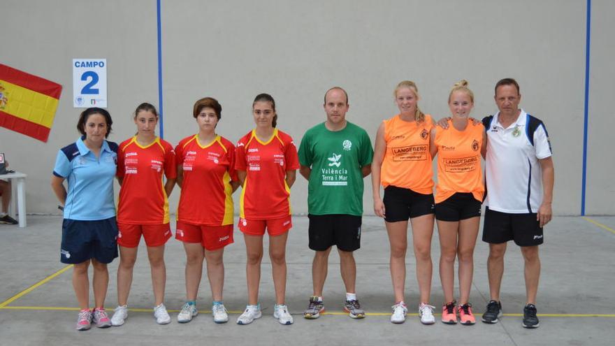 Ana de Beniparrell, Amparo y Ana de Borbotó, campeonas europeas sub-17