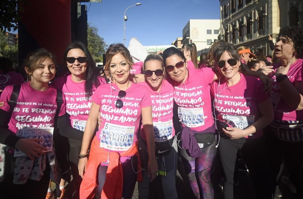 Ambiente en la V Carrera de la Mujer de Murcia