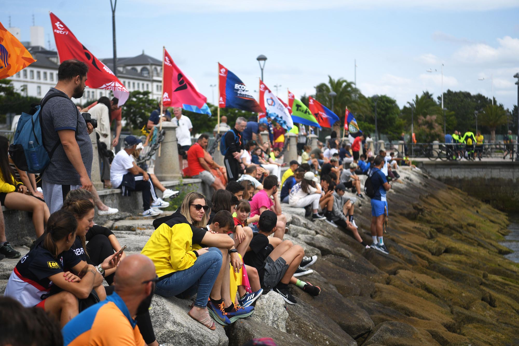 Campeonato de España de clubes de triatlón celebrado en A Coruña