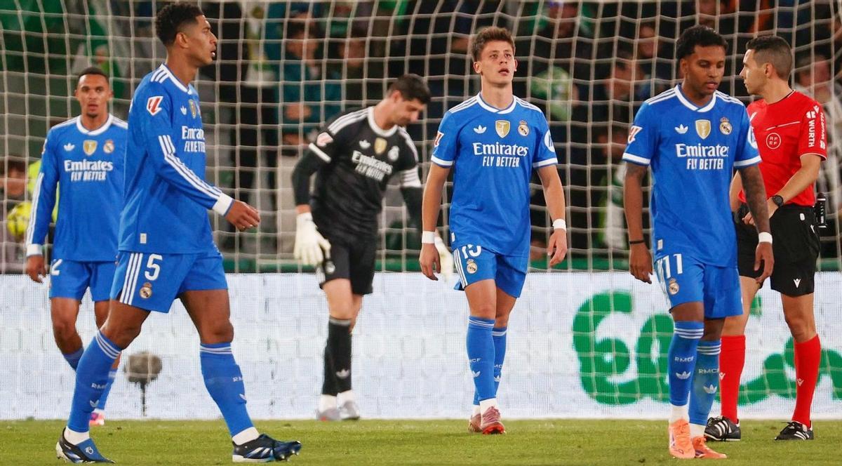 La expresión de Güler, Rodrygo y Bellingham lo dice todo