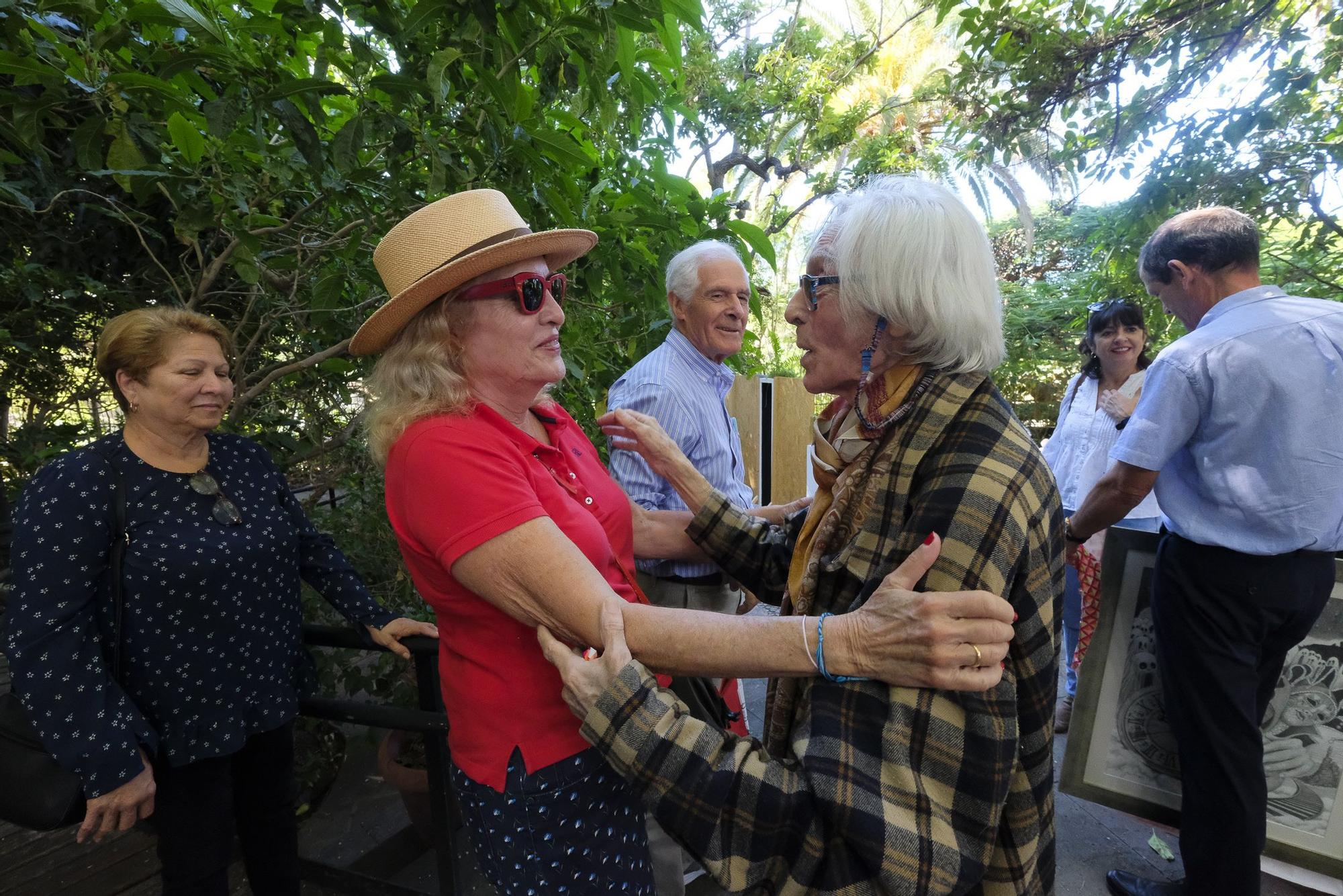 Agaete celebra el cumpleaños del artista Pepe Dámaso