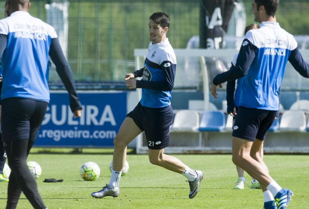 Sesión de recuperación en la ciudad deportiva