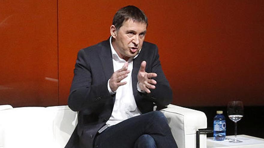 Arnaldo Otegi, en San Sebastián.