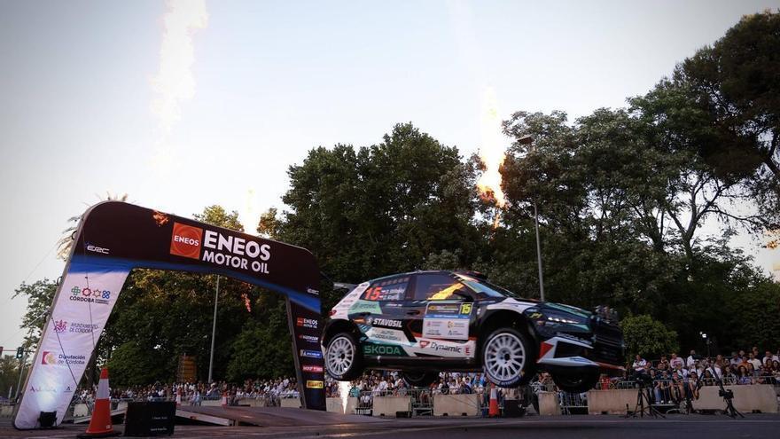 El tramo urbano del Rally Andalucía Sierra Morena, en imágenes