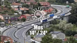 El tiempo en Mos: previsión meteorológica para hoy, martes 16 de junio