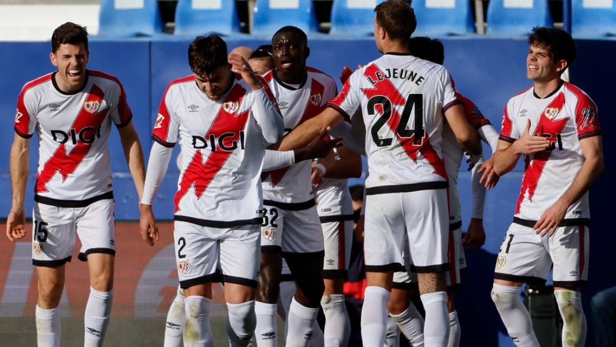 El Rayo pasó por encima del Atlético en el duelo jugado en Leganés