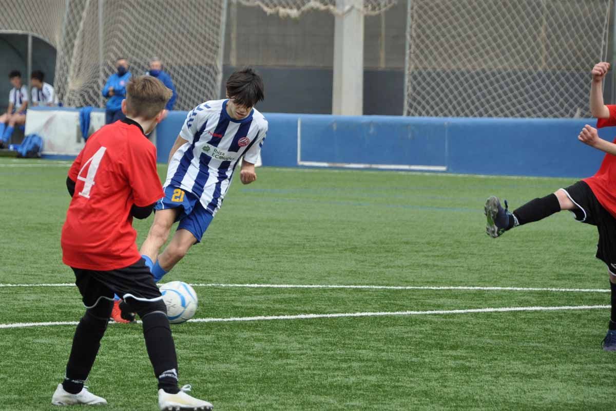 Todas las imágenes de las últimas jornadas de fútbol base (10 y 11 abril)