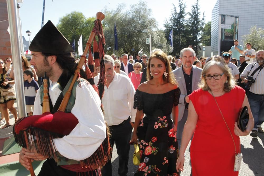 Paula Echevarría, embajadora de los Mierenses en el Mundo