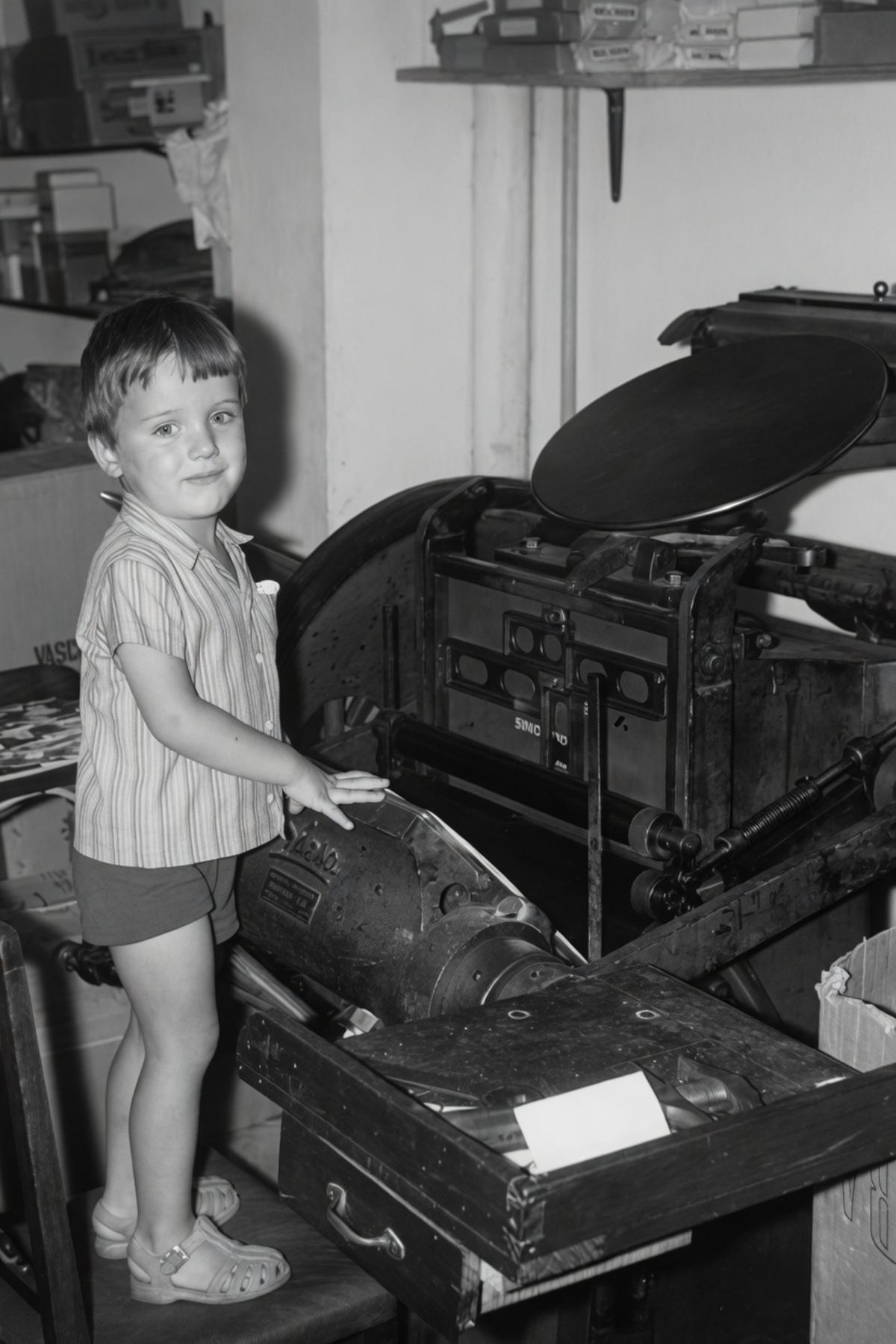 Sebastià Pere Adrover Cirer en el año 1971.