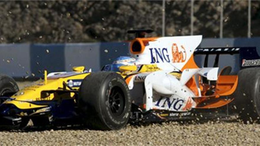 Fernando Alonso marca el sexto mejor tiempo en la última sesión de Jerez