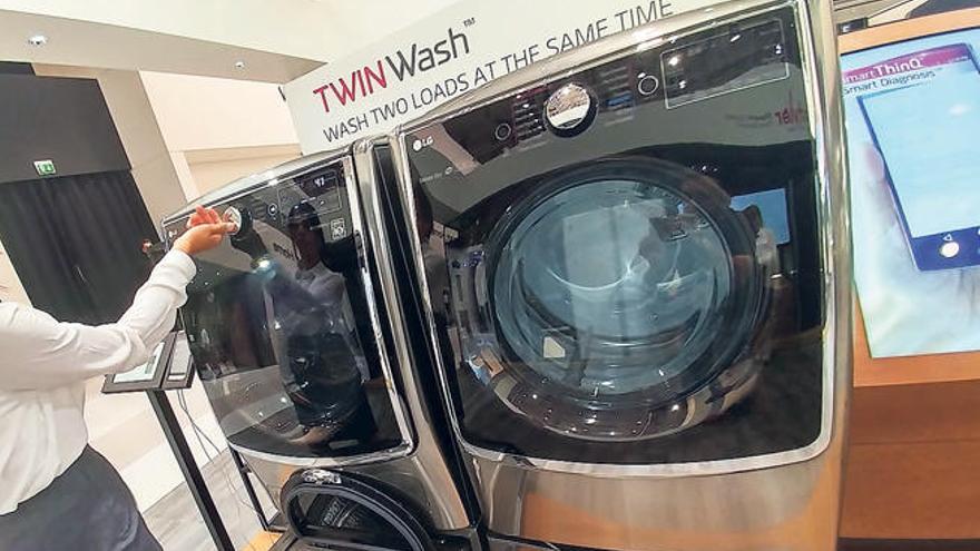 La lavadora Twin Wash de LG fue una de las sensaciones de IFA