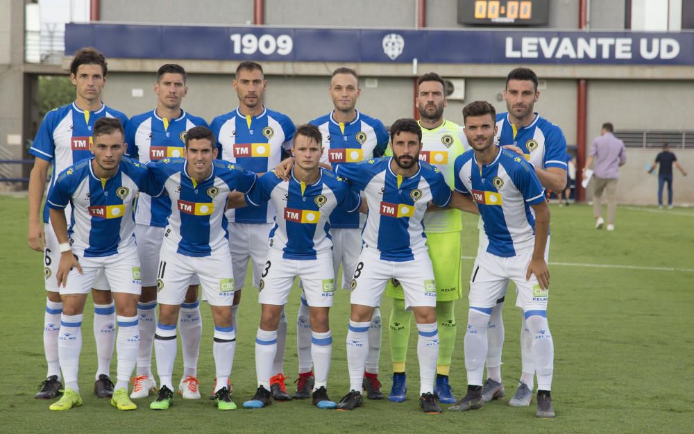 El Hércules cae por 1-0 ante el Atlético Levante