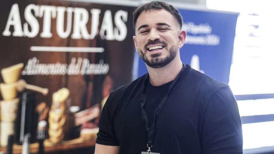 El influencer culinario Pablo Cabezali, en el congreso hostelero del Calatrava. | IRMA COLLÍN
