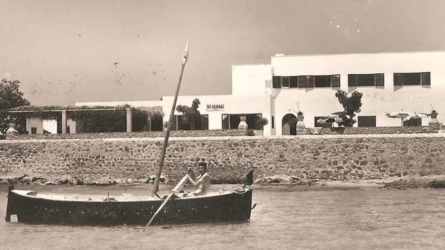 Imagen del Hotel Ses Figueres en 1959, un año después de su fundación