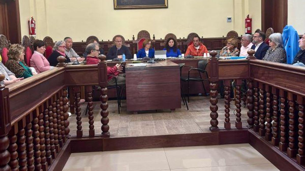 Imagen de un pleno de Alcúdia celebrado en esta legislatura.