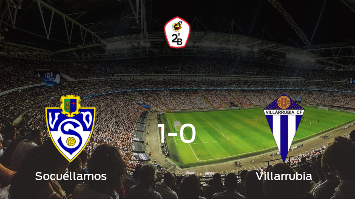 El Socuéllamos consigue la victoria frente al Villarrubia en el segundo tiempo (1-0)