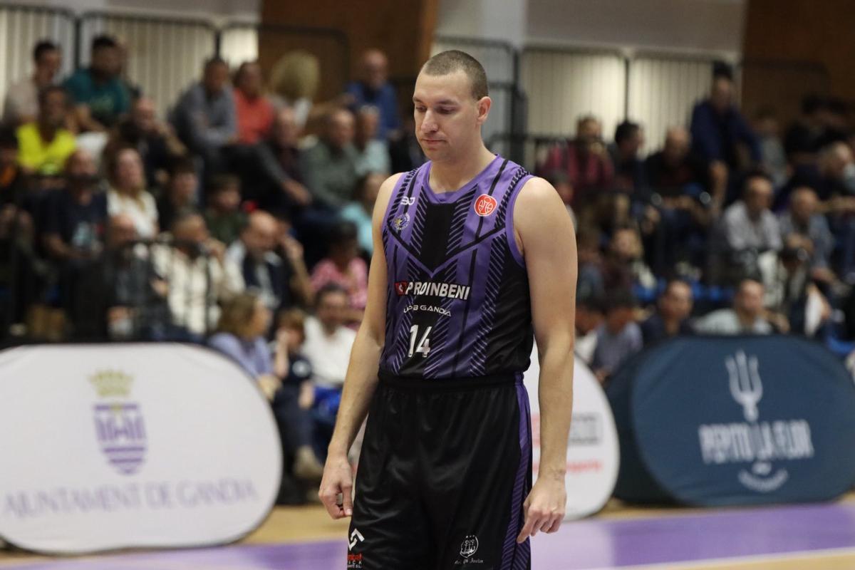 El jugador de Serbia, durante un partido de esta temporada