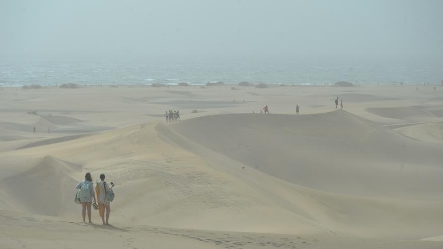 Las partículas de Chernóbil llegan a Canarias a bordo de la calima del Sahara