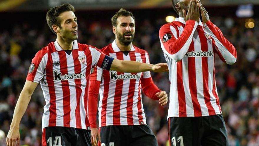 Aduriz y Williams evitan el desastre del Athletic