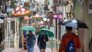 La Aemet lo confirma: viernes pasado por agua en Alicante y bajada de las temperaturas