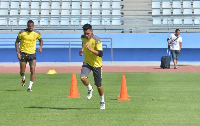 Primer entrenamiento de la UD Las Palmas