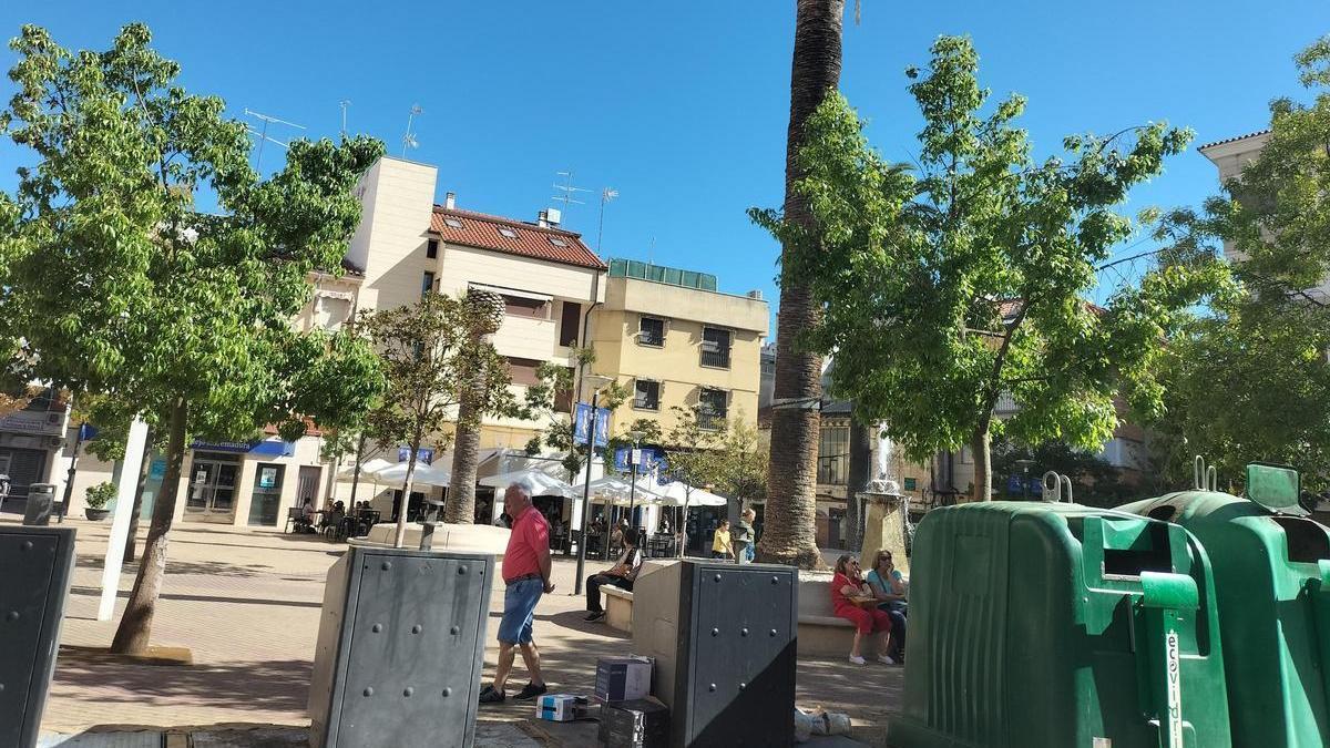 Plaza del Jardincillo de Navalmoral de la Mata.