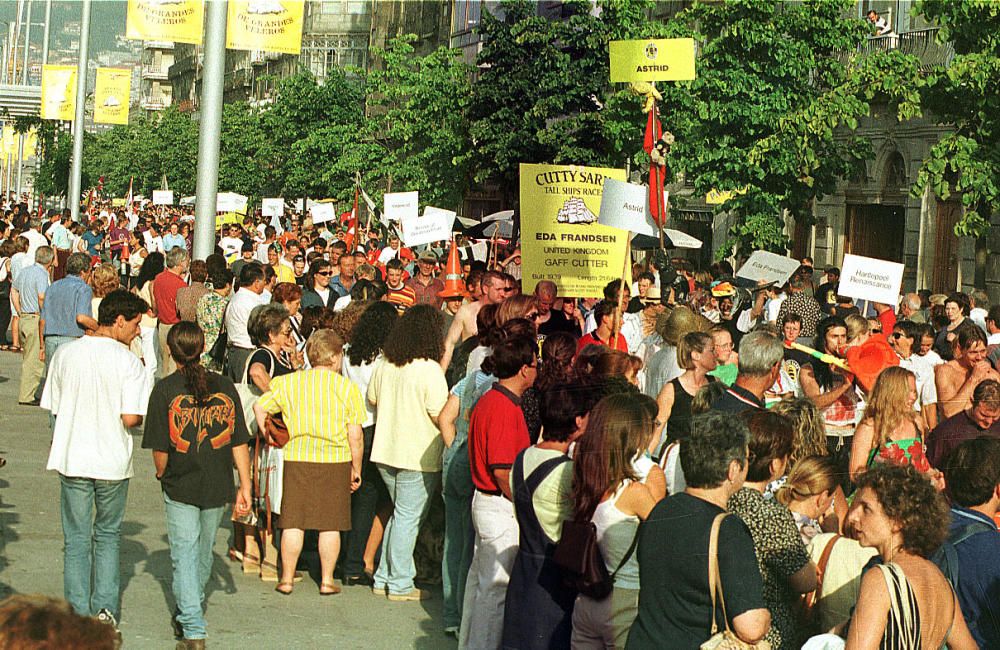 Cutty Sark 1998: el día que la Ría de Vigo se vist