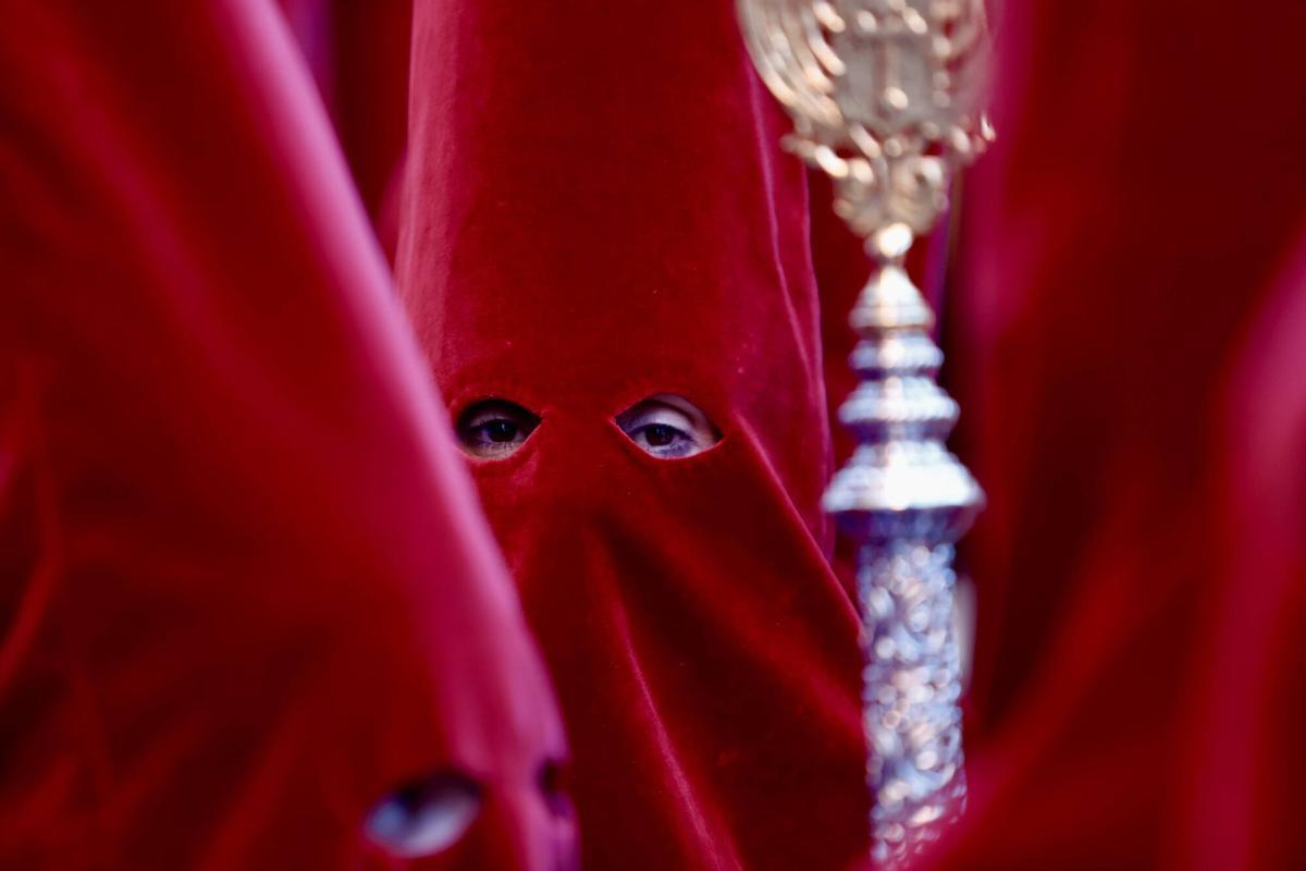 Salida procesional de Zamarilla este Jueves Santo de 2026.