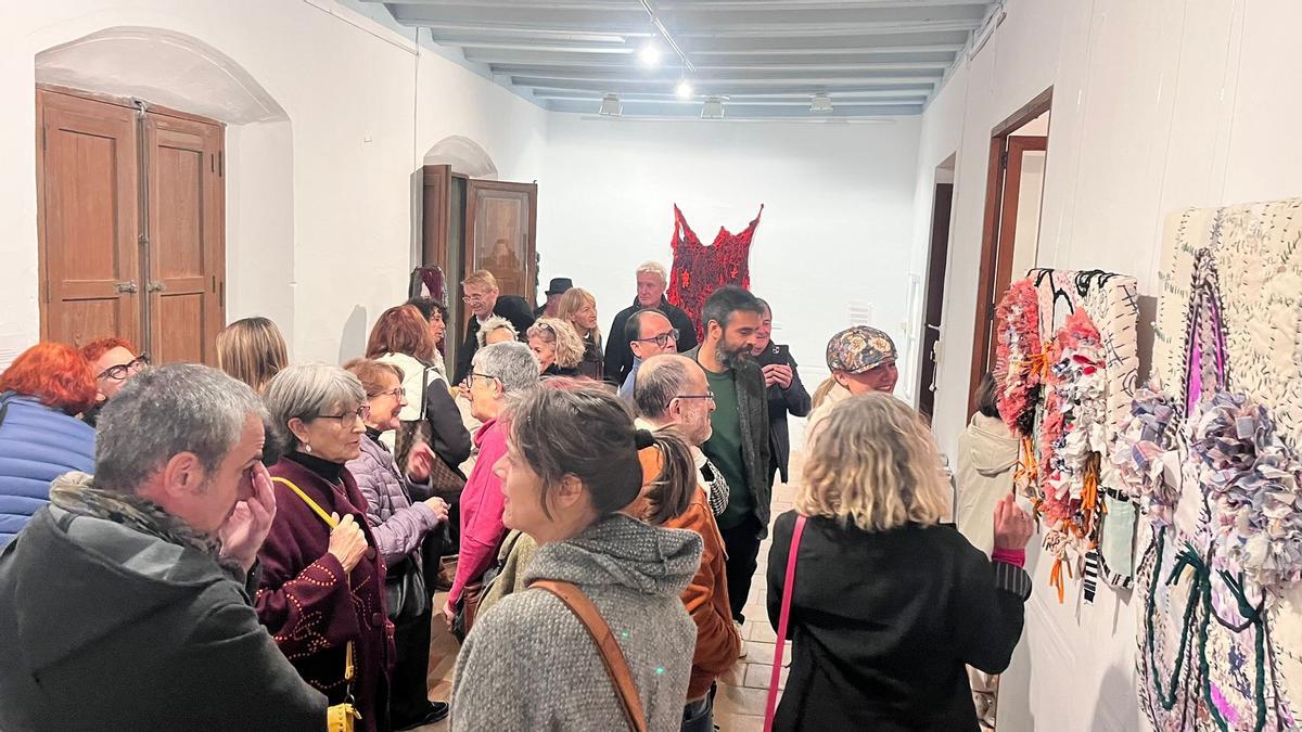 La inauguración de la exposición en la sala El Molí de Xaló
