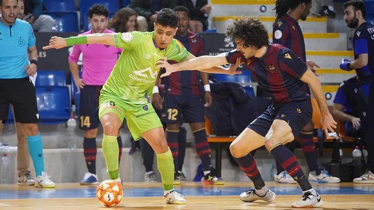 Marc Tolrà, en el partido ante el Palma Futsal