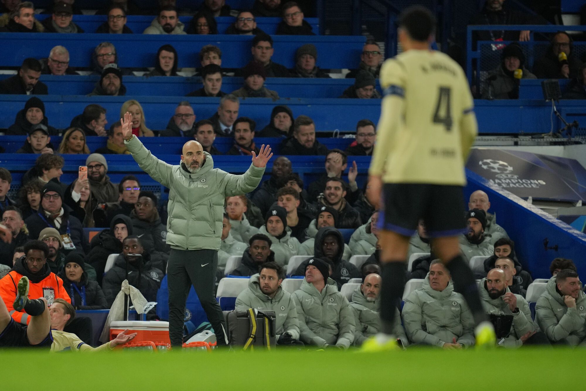 Champions League: Chelsea - Barcelona.