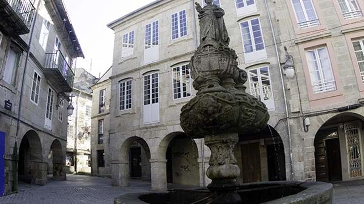 La Praza do Campo, en Lugo