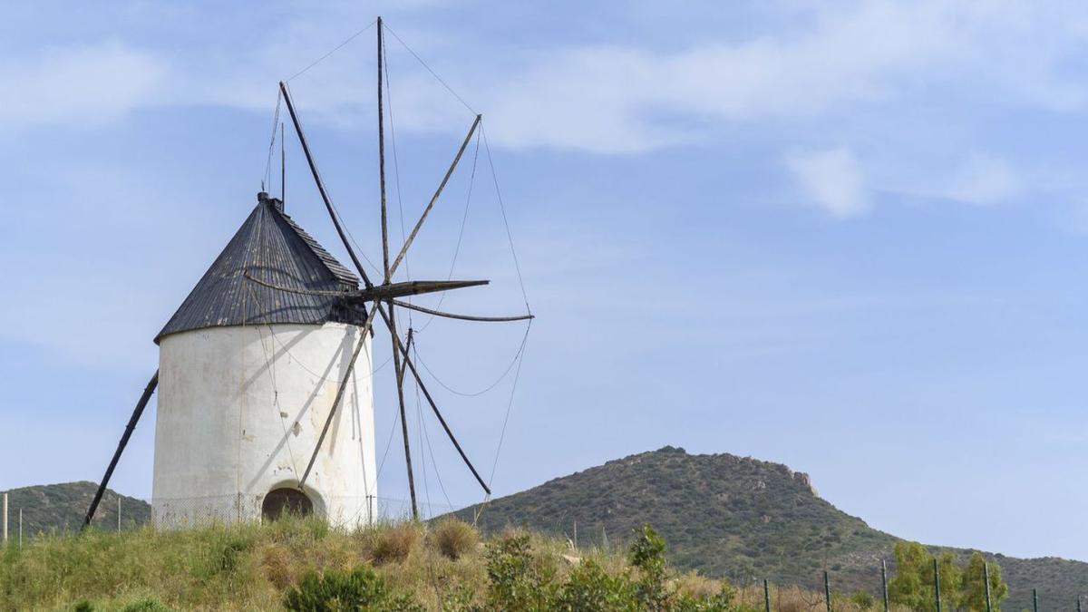 Molino de Alumbres,
fotografiado ayer. Iván Urquízar