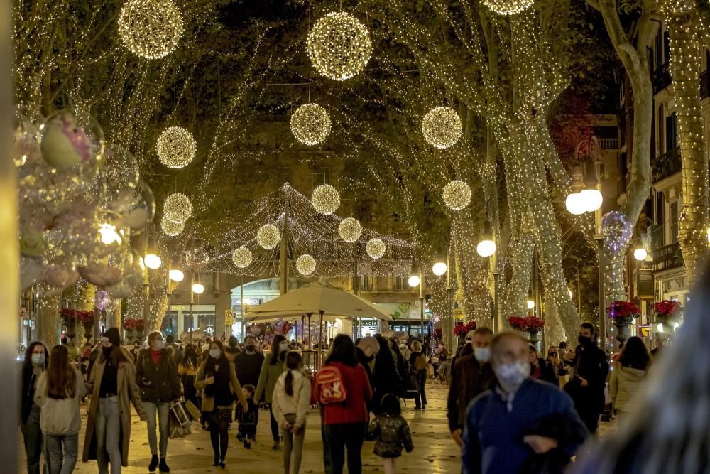 Palma erstrahlt im Lichterglanz