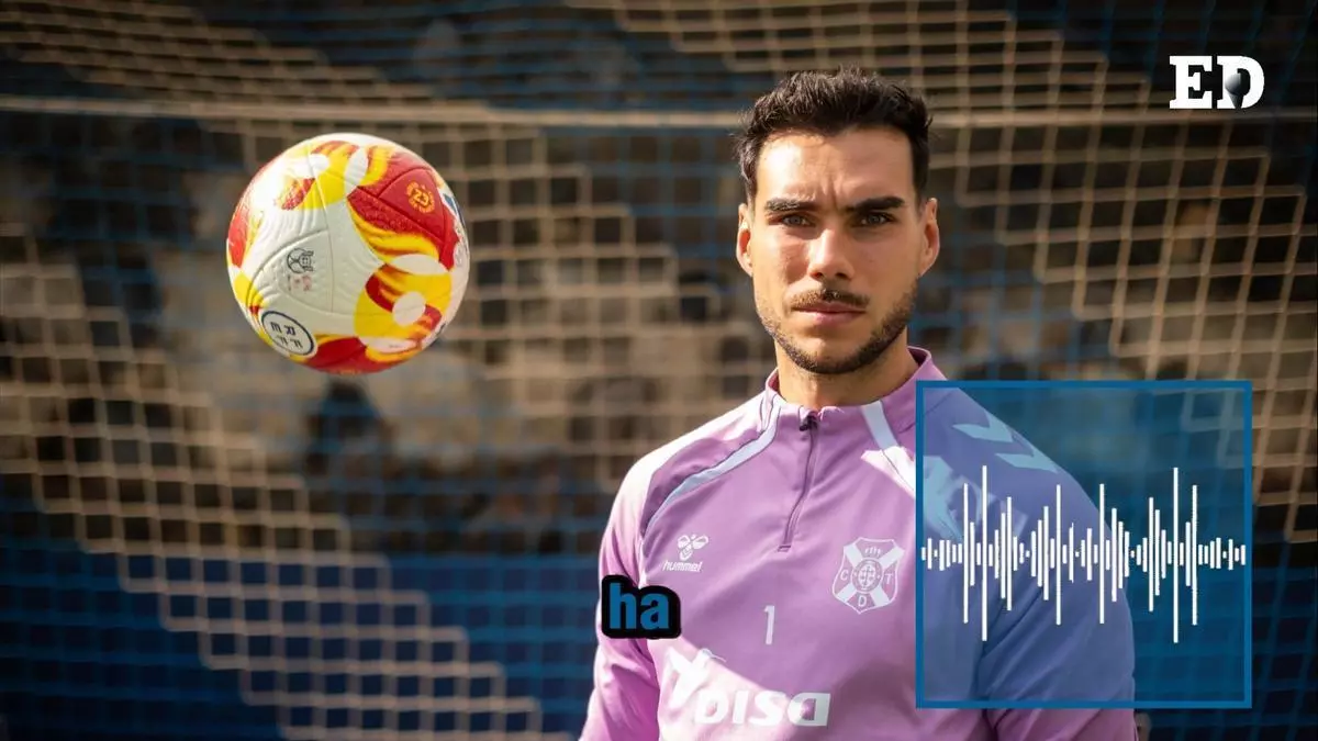 Dani Martín revela qué le ocurrió antes de llegar al CD Tenerife: "Es mi año más feliz por todo lo que rodea al fútbol y por lo que no, también"
